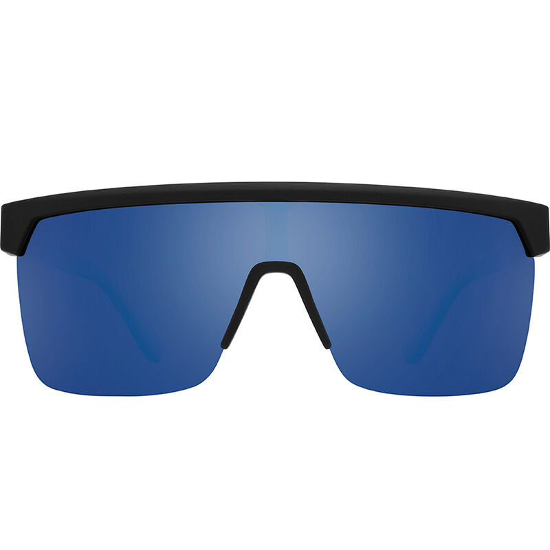 FLYNN 5050, Soft Matte Black Translucent Blue-HD Plus Gray Green with Dark Blue Spectra Mirror, hi-res image number null